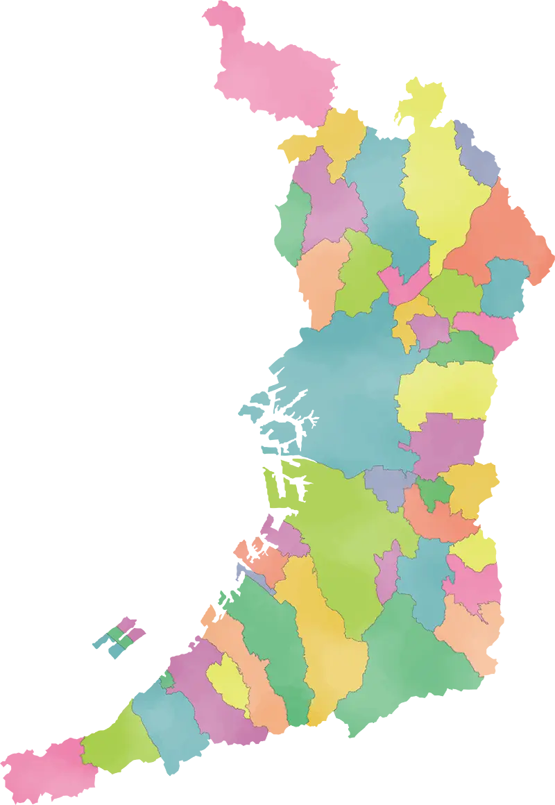 大阪市・大阪府のサービスエリア 大阪市・大阪府のサービスエリア
