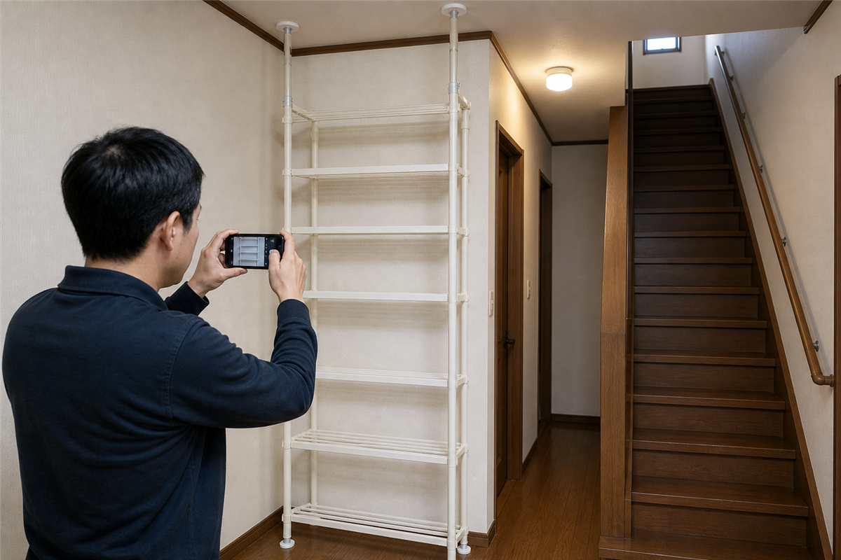 荷重を抜く順番