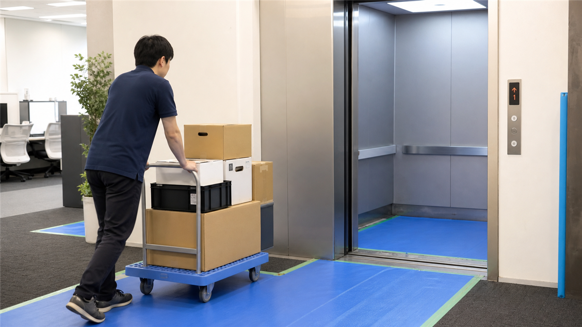 事務所移転時のデスク整理で確認する移転日と退去日から搬出日を決める