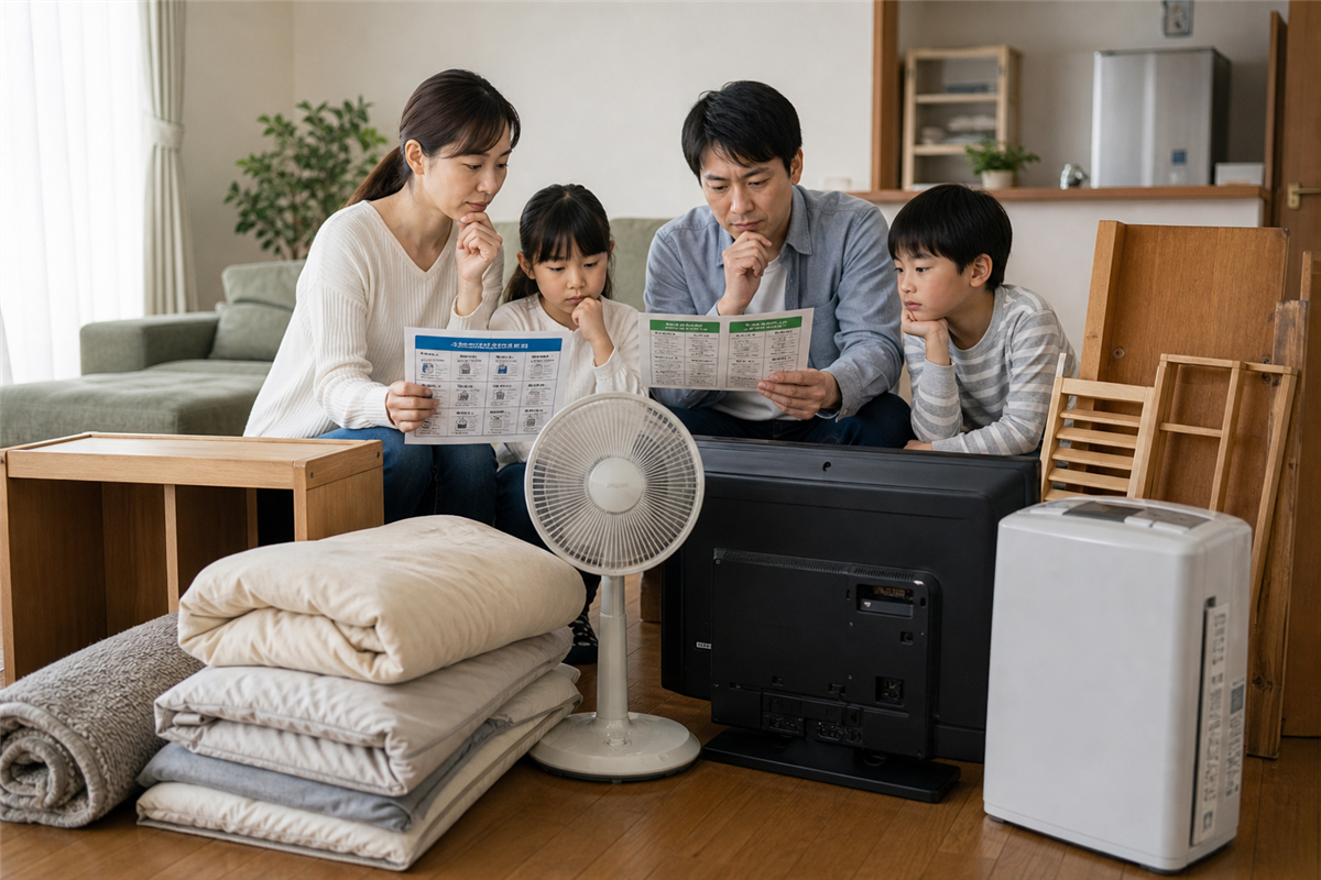 自治体回収と不用品回収を比べる