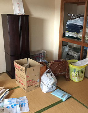 一軒家の遺品整理