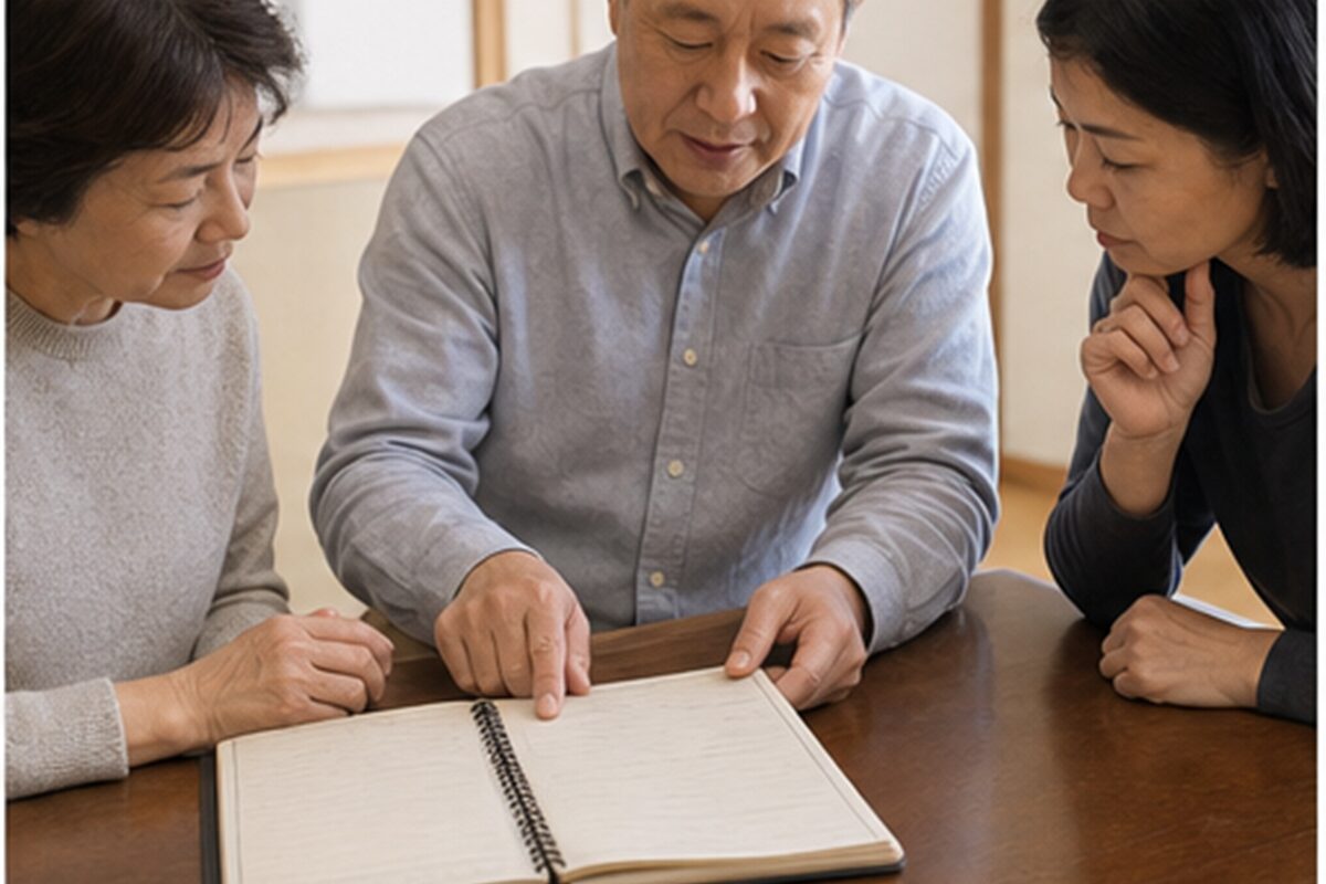 家族と専門窓口へ確認する順番を決める