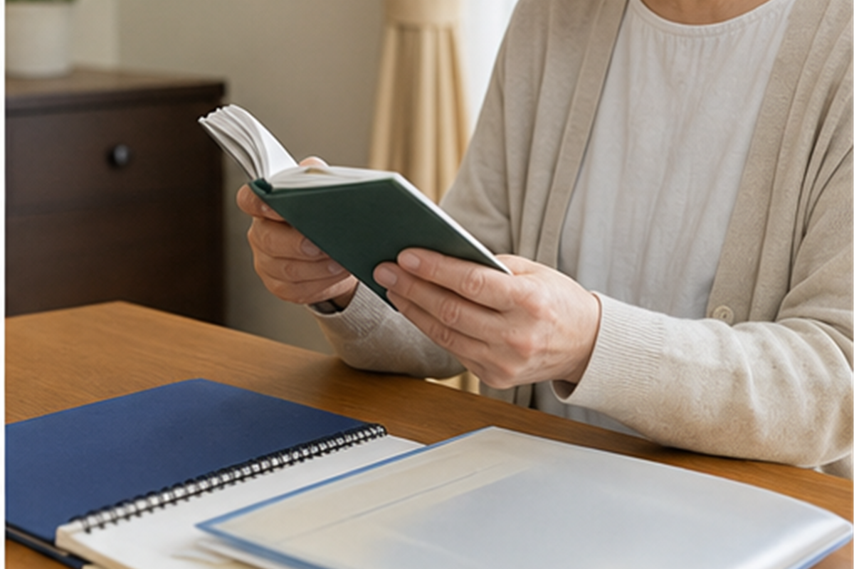 薬・衛生用品・書類を別々に分ける