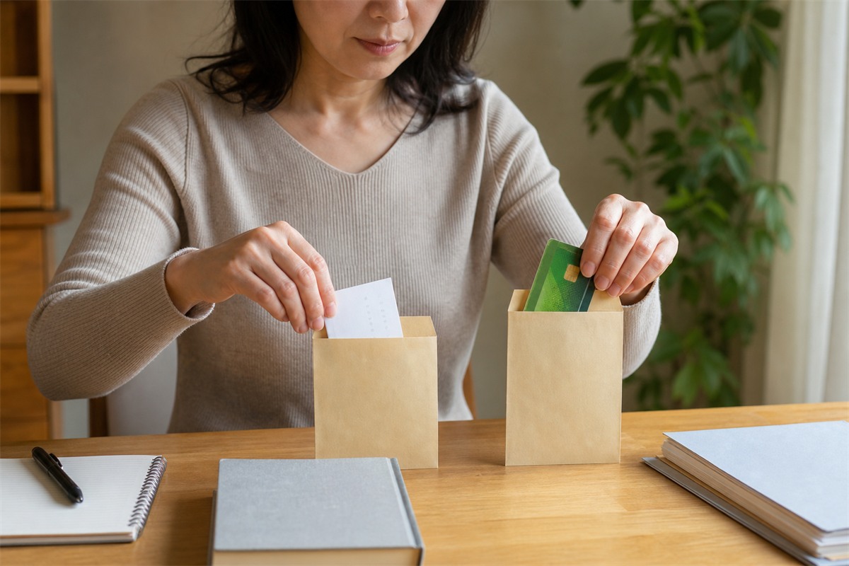 口座情報を必要最小限で記録する