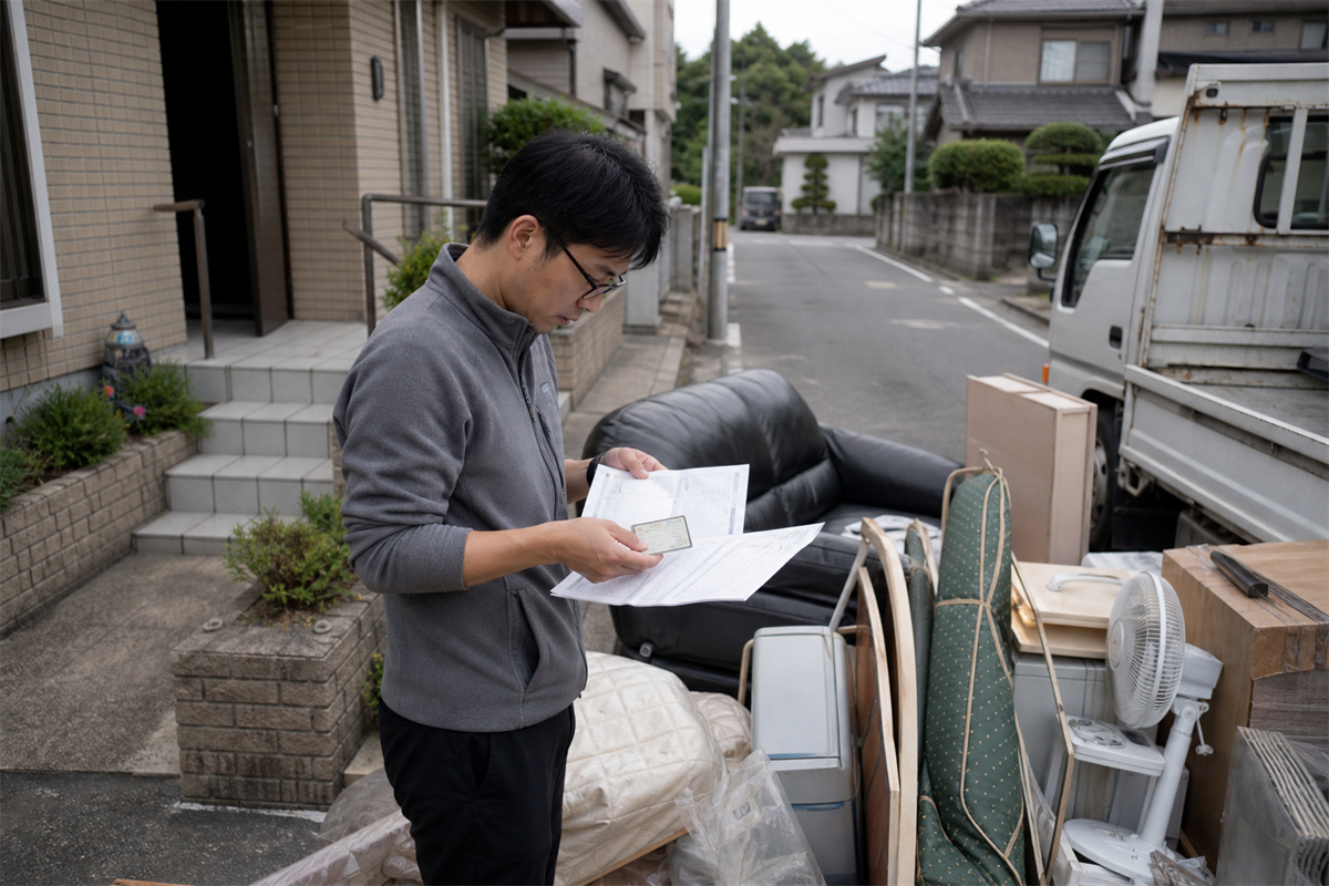 岡山市の粗大ごみ持込み本人確認