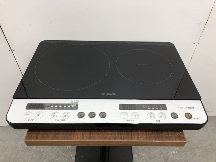 アイリスオーヤマIHクッキングヒーターIHK-W12-Bの買取 | リサイクル 