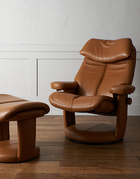 リクライニングチェア&オットマン