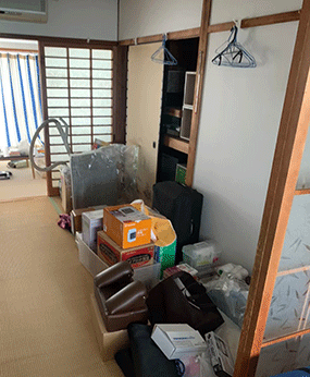 空き家の片付け